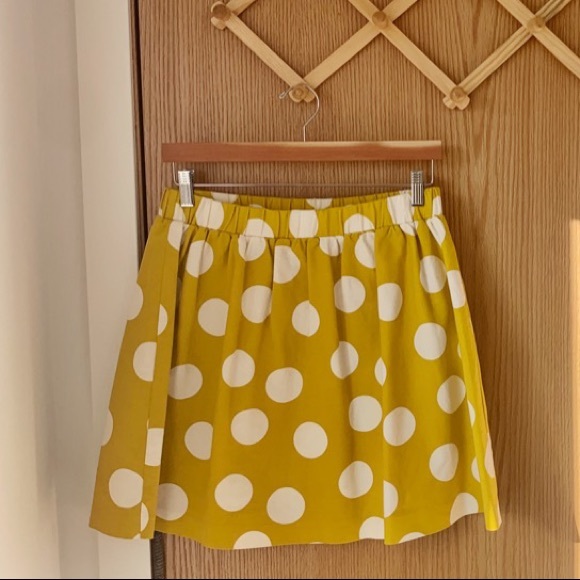 ANTHRO Hi There Karen Walker Polka Dot Skirt - Picture 2 of 7